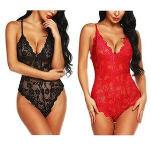 $6 One Piece Babydoll Mini Bodysuit Underware(PJ005)